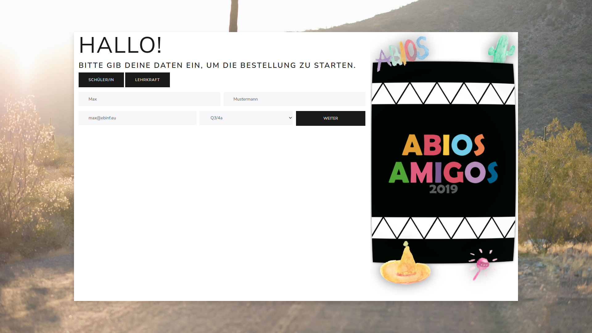 Startbildschirm